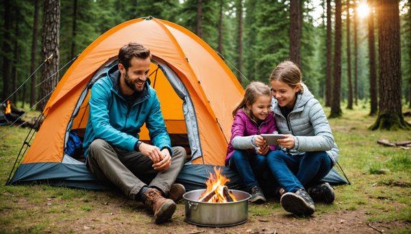 Astuces pour camper avec des enfants : rendre l'expérience amusante et sécurisée